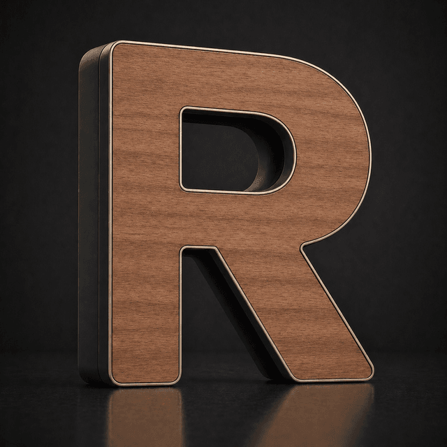 3D Letter Studio - Professional 3D Letters for Production
