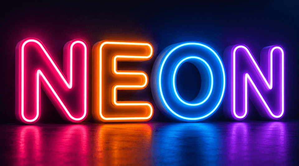 Neon Bender &ndash; 3D Letter Studio'da basılabilir LED neon tabelalar